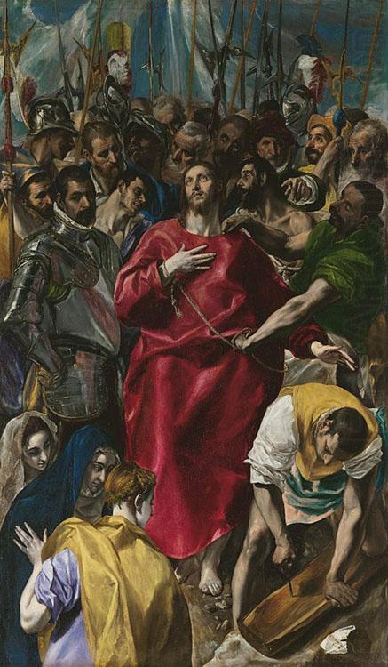 The Despoiling of Christ (mk08), El Greco